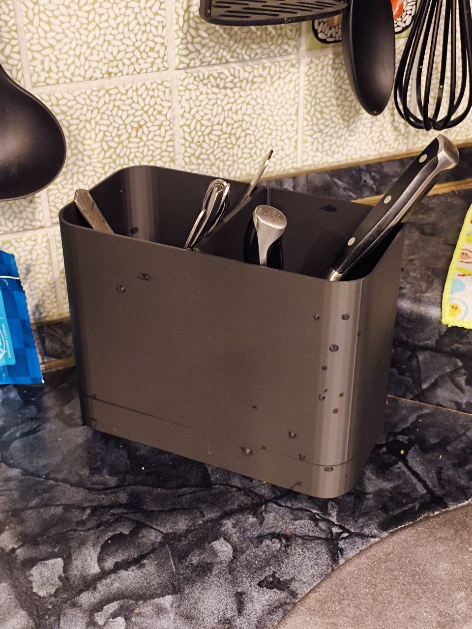 Drying for cutlery
