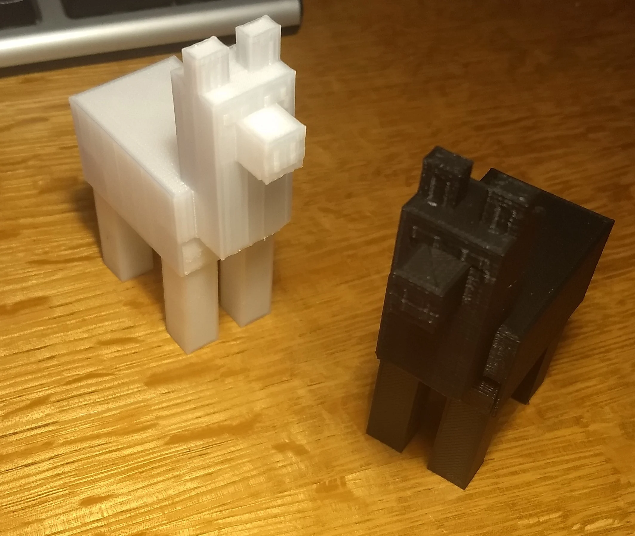 Minecraft llama with moveable legs
