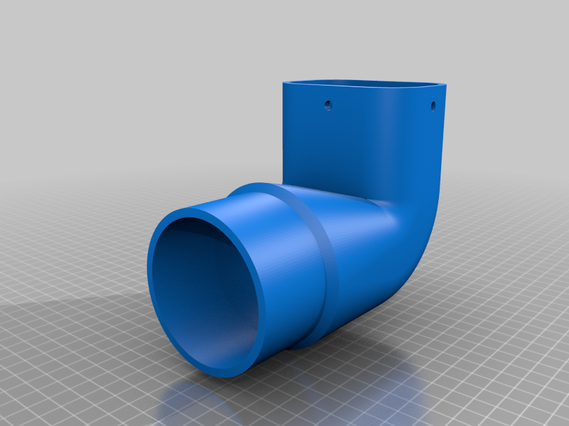 Universal Customizable Gutter Downspout Adapter