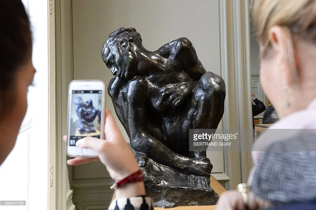 Crouching Woman at La Musée Rodin, France