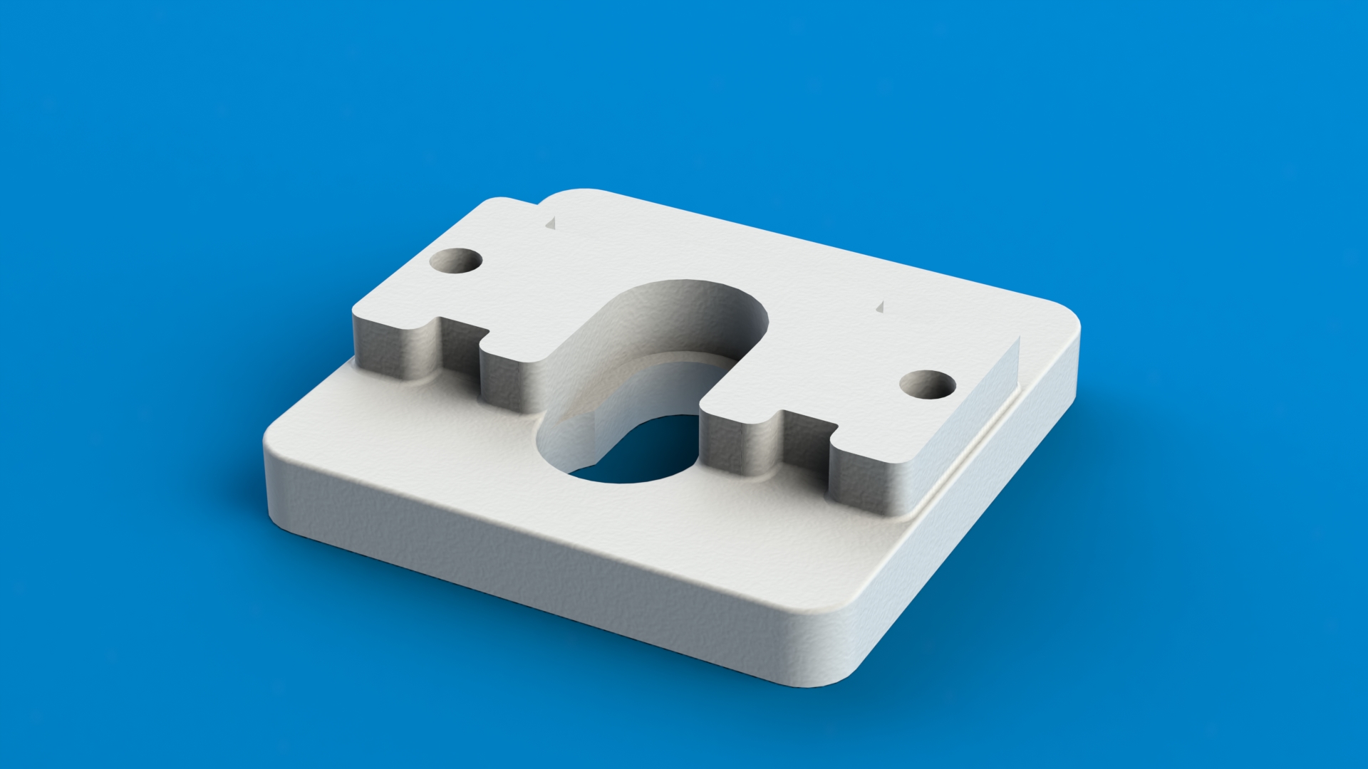 Hotend-mount for Sparkcube or other 50mm-mount