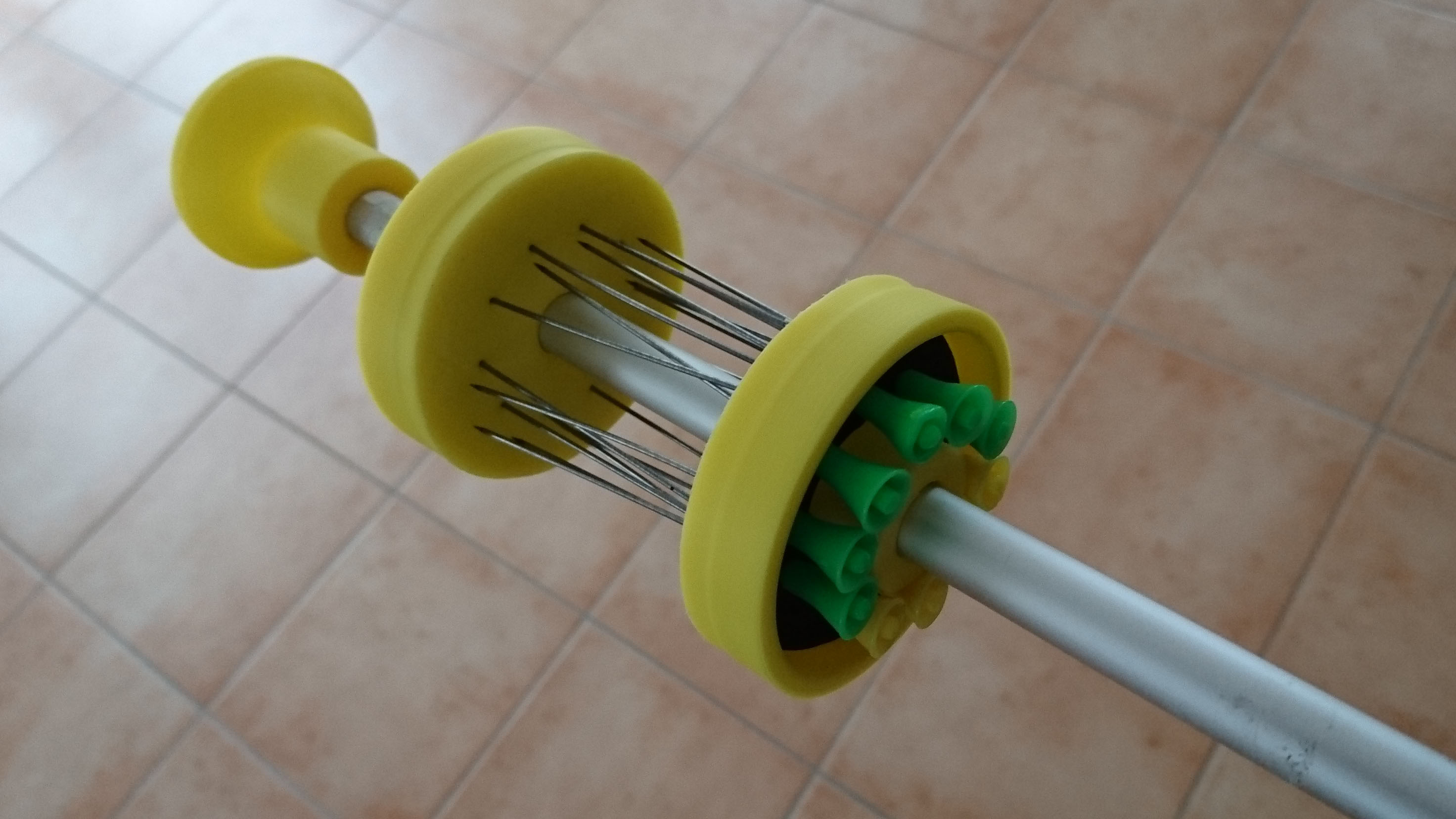 Quiver for cal. .40 blowgun / Blasrohrköcher Cal. .40