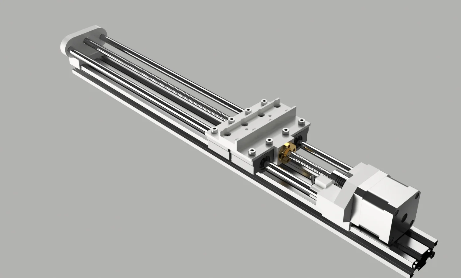 Linear Double Screw Rail (2040)