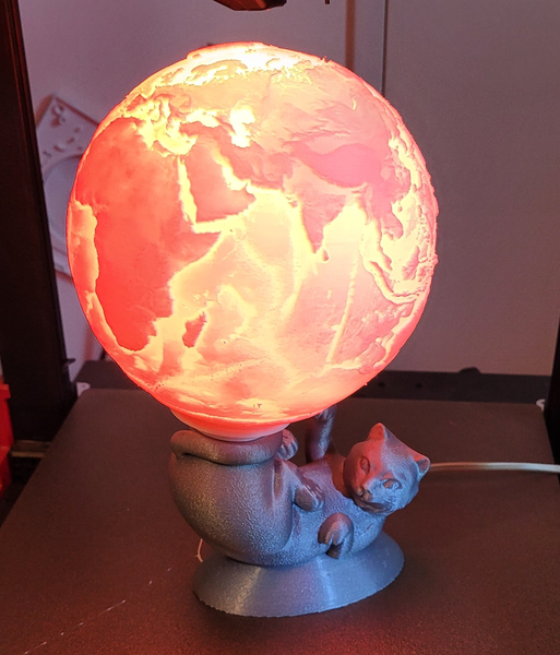 Lampe chat