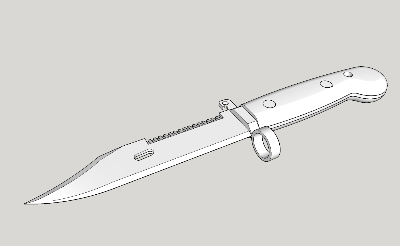 AKM type 1 Bayonet