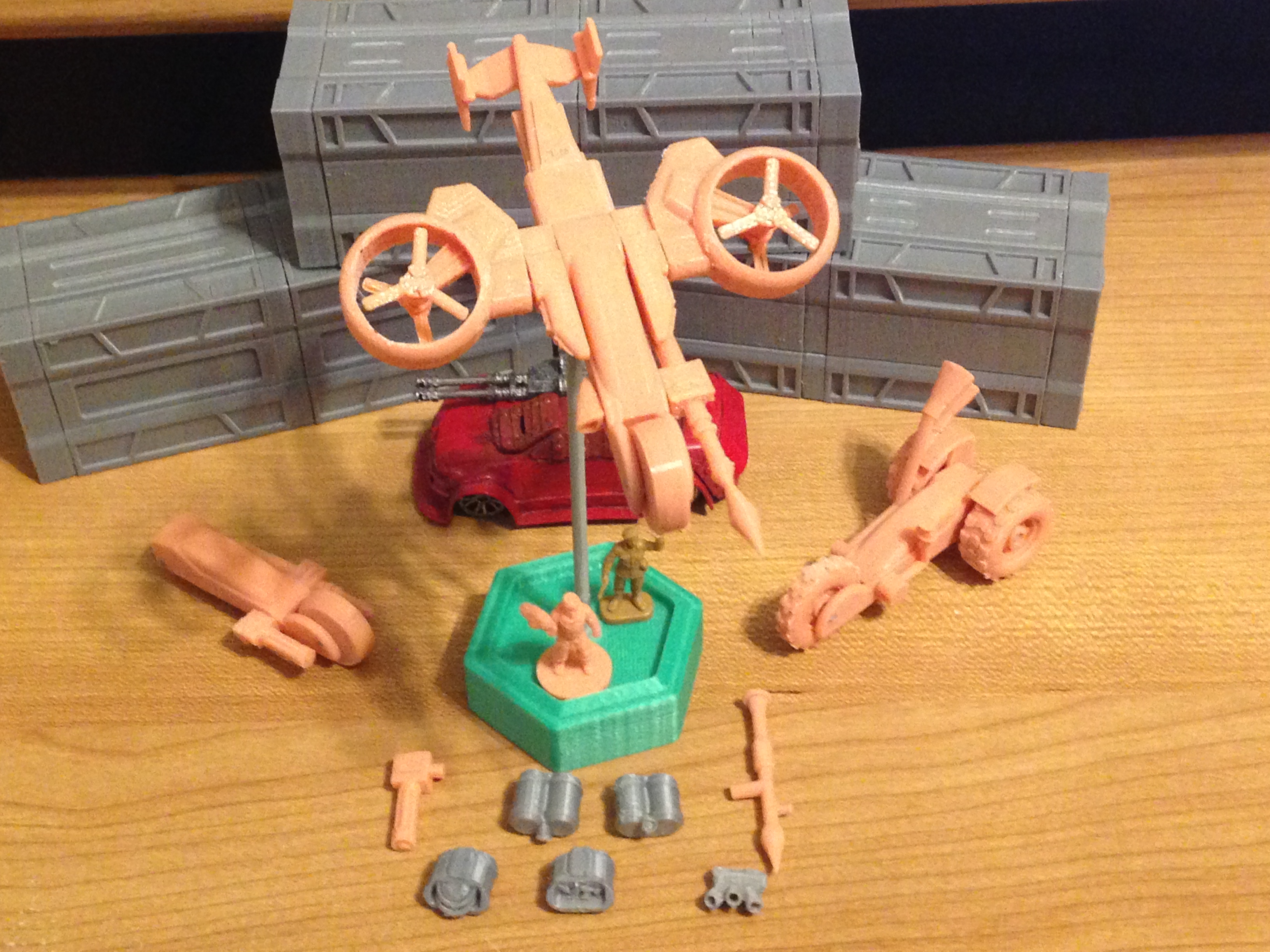 Gaslands: Guertin Industries JP3000 Quad Rotor Gyrocopter