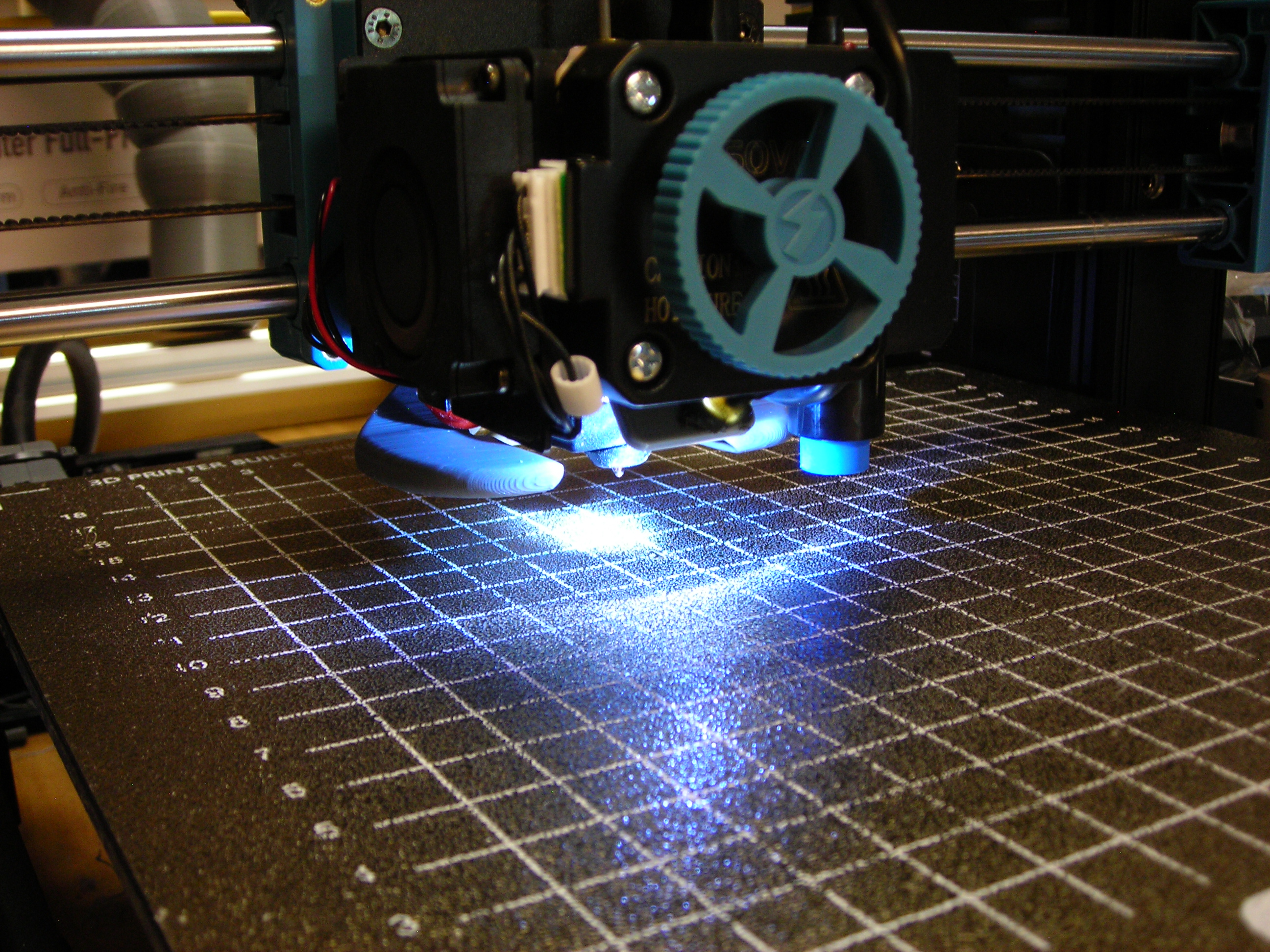 Sovol SV06 Print Head LED bracket (for back mounted fan modifications)