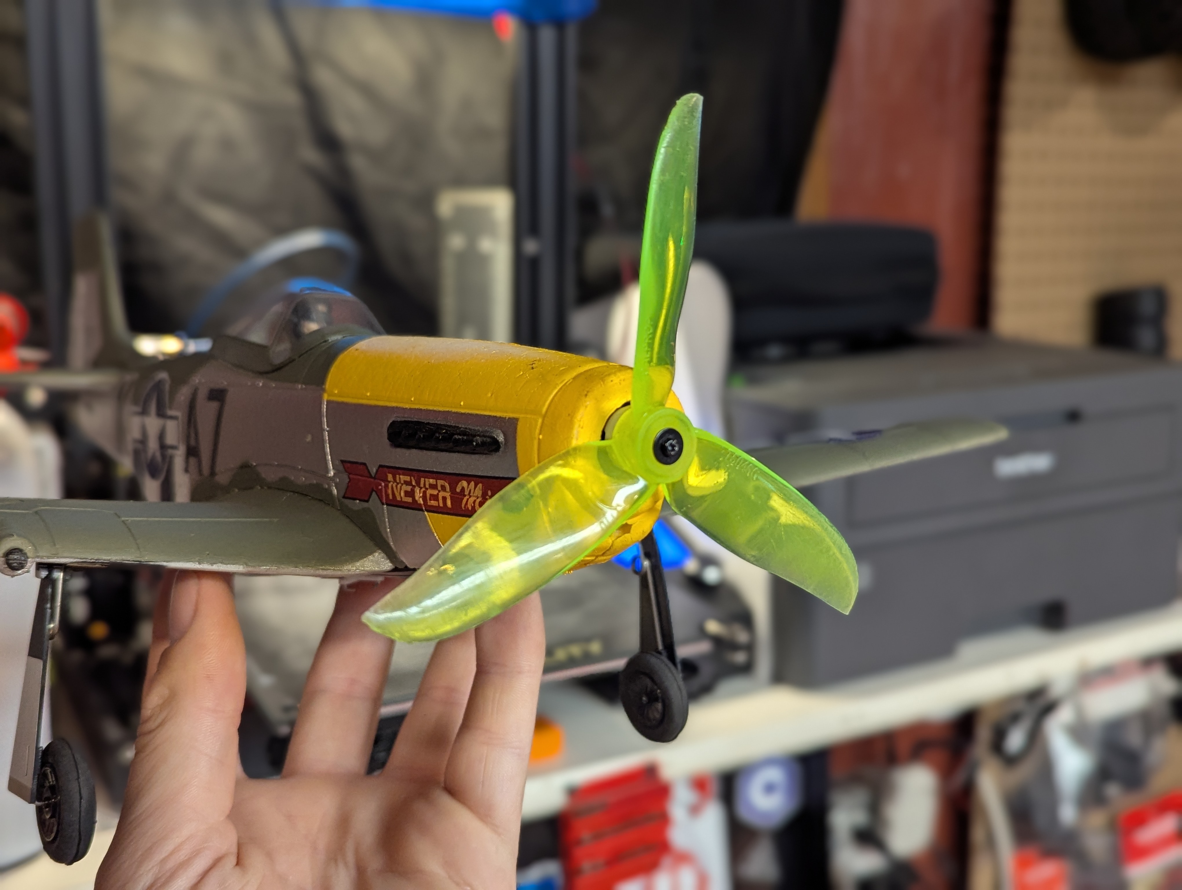 5" Mini Quad Prop (5MM shaft props) Adapter for Volantex/Hawk's Work 500m P51 Mustang 76802