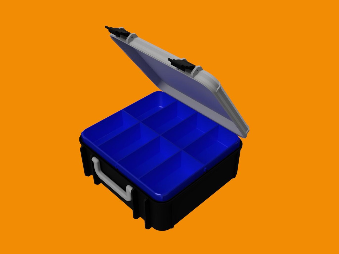 Tool Box Midi mit 12 zusätzlichen Einsätzen