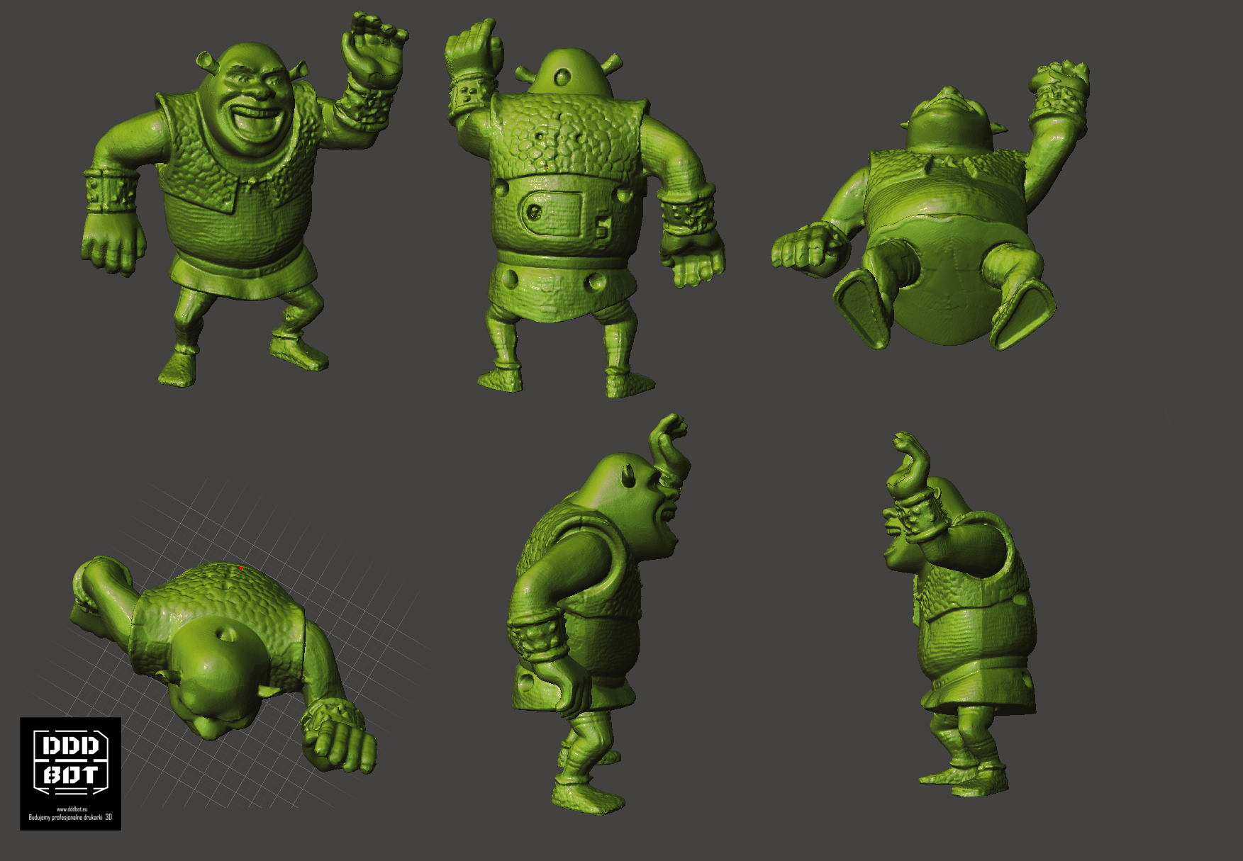 Shrek scan Scanner 3D EN