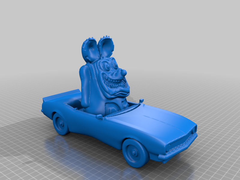 Rat fink car