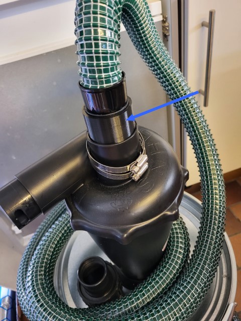 Kärder WD3 to 1A Schlauch Staubsaugermanufaktur