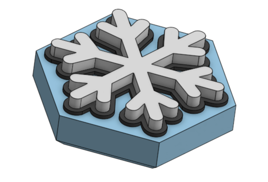 Freeze Counter Token for Marvel Champions Iceman Ally (or Storm's Blizzard)