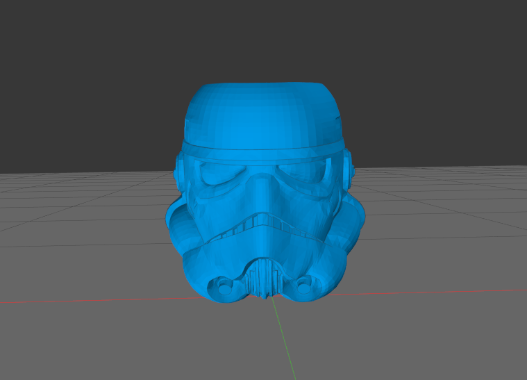 Stormtrooper Helmet Hair Braid Bead