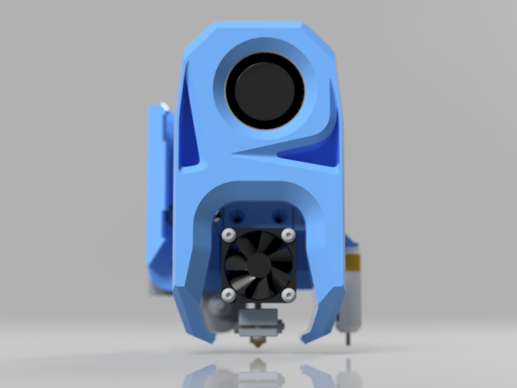 MAK Vector Duct - Orbiter V6 Creality/Ender 3 Mount