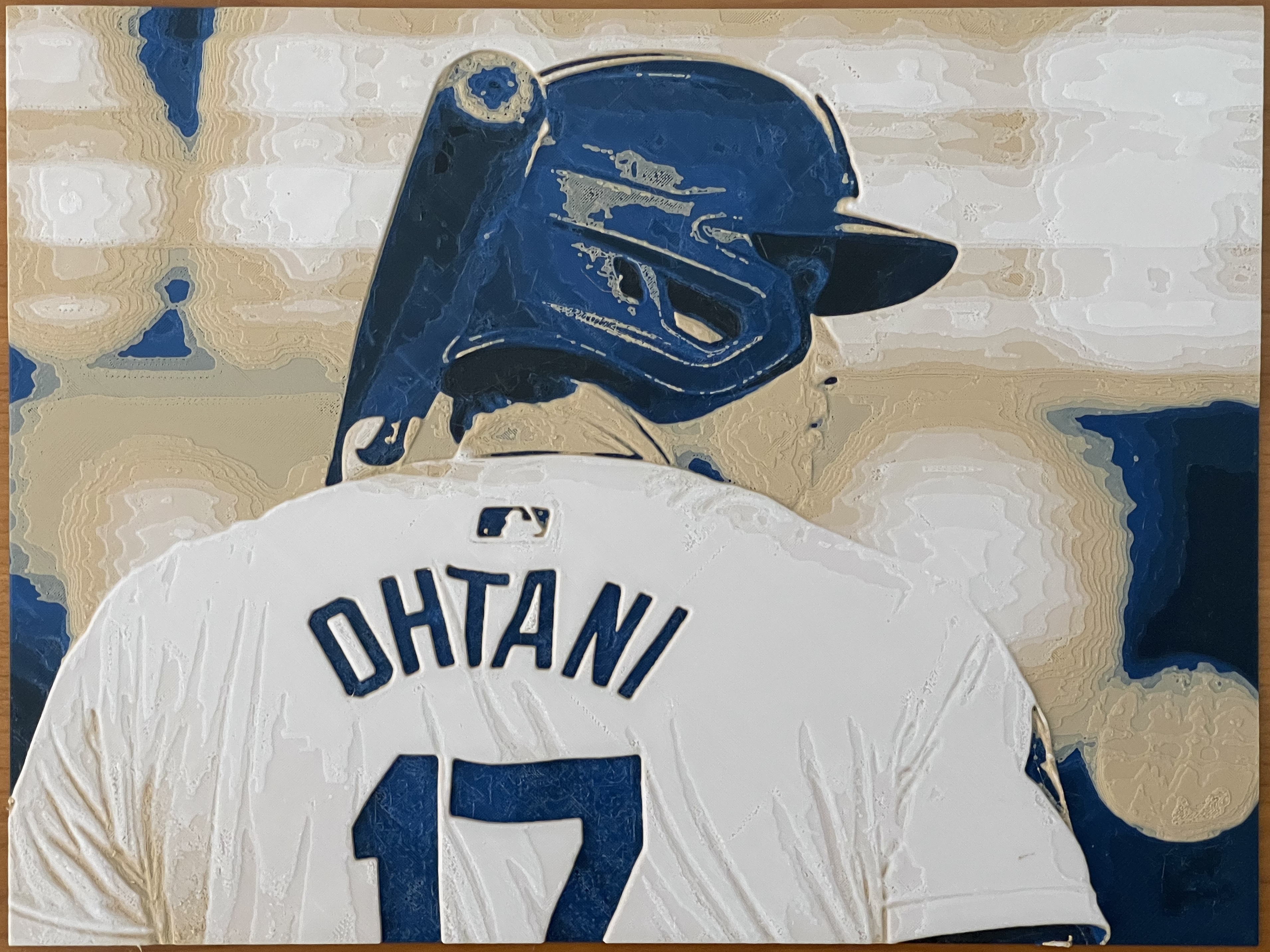 Shohei Ohtani Dodgers 2025 (HueForge)