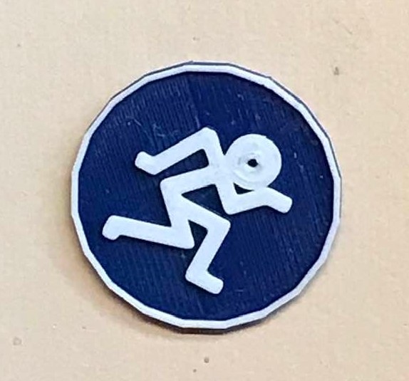 Mackie running man LOGO