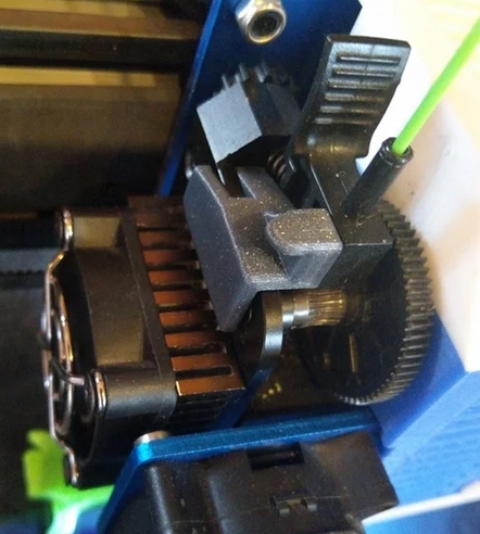 Extruderhebel-Stütze, Sidewinder X1 Genius, wobble fix, Idler Lever Brace