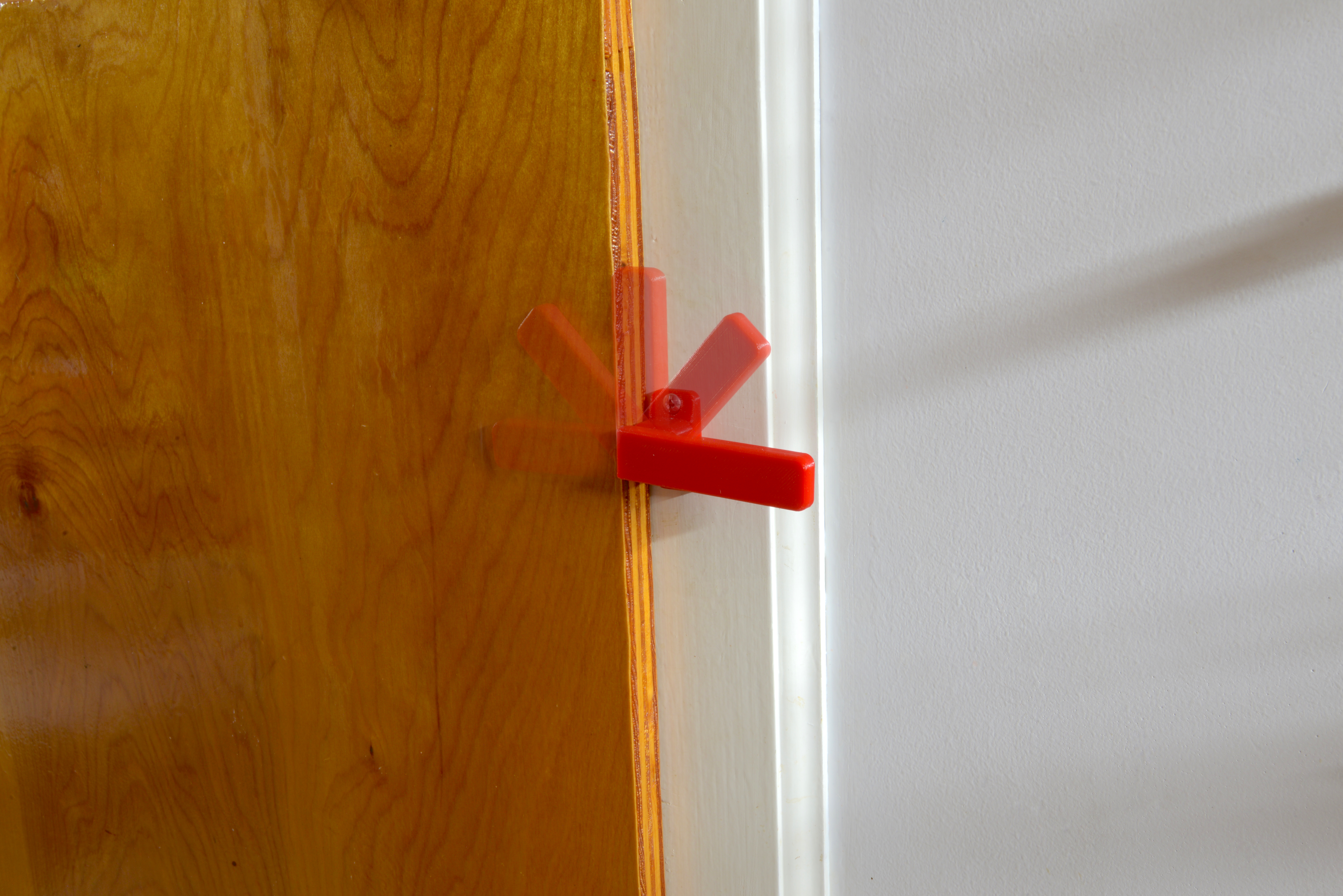 Latch (restrained hinge; no assembly required)