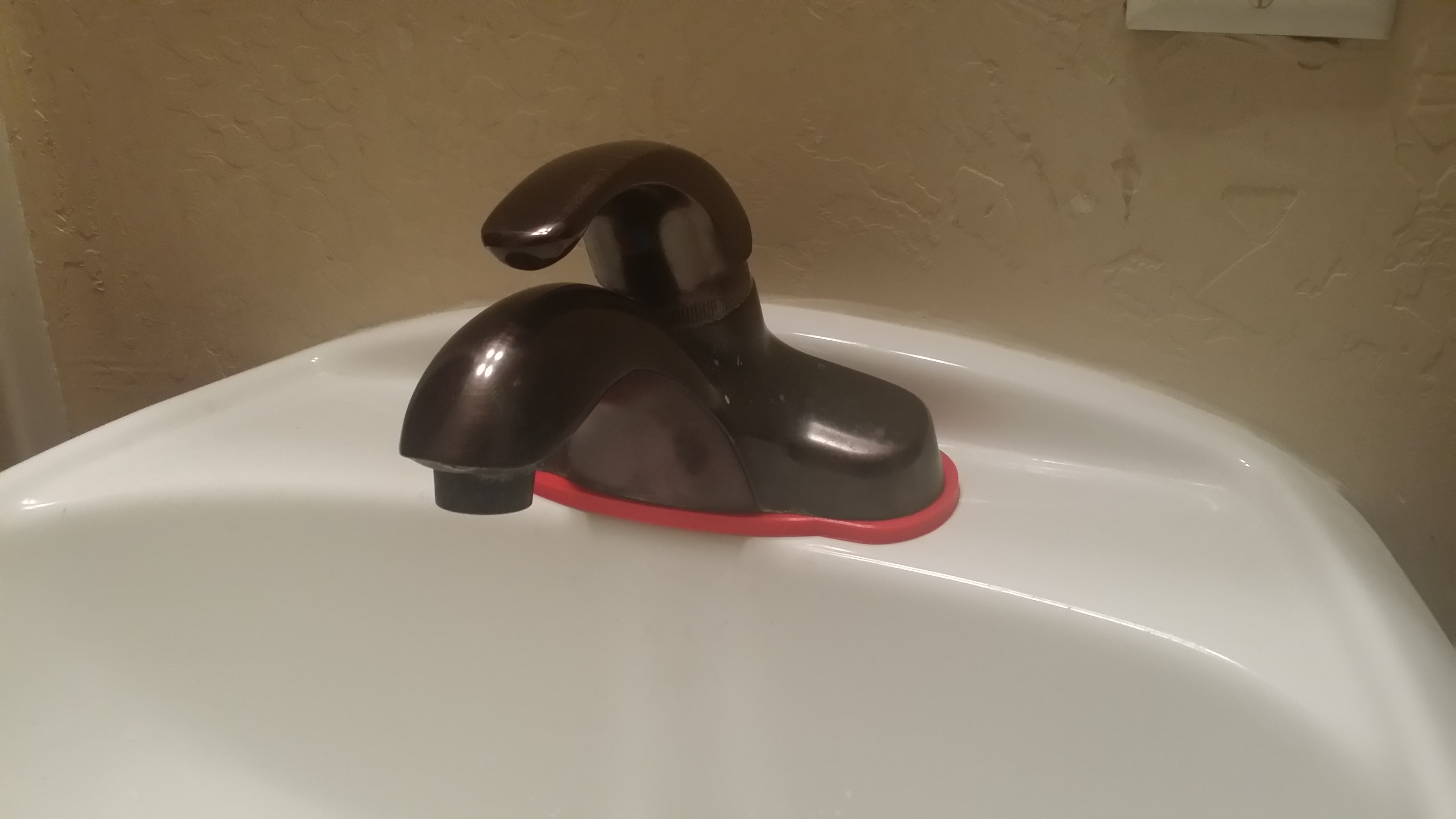 Bathroom Sink Spacer AKA Putty Plate