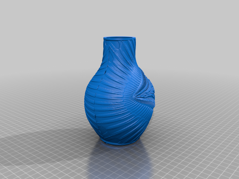 Mandelbrot Set is a set of 6 Vases / Lamp