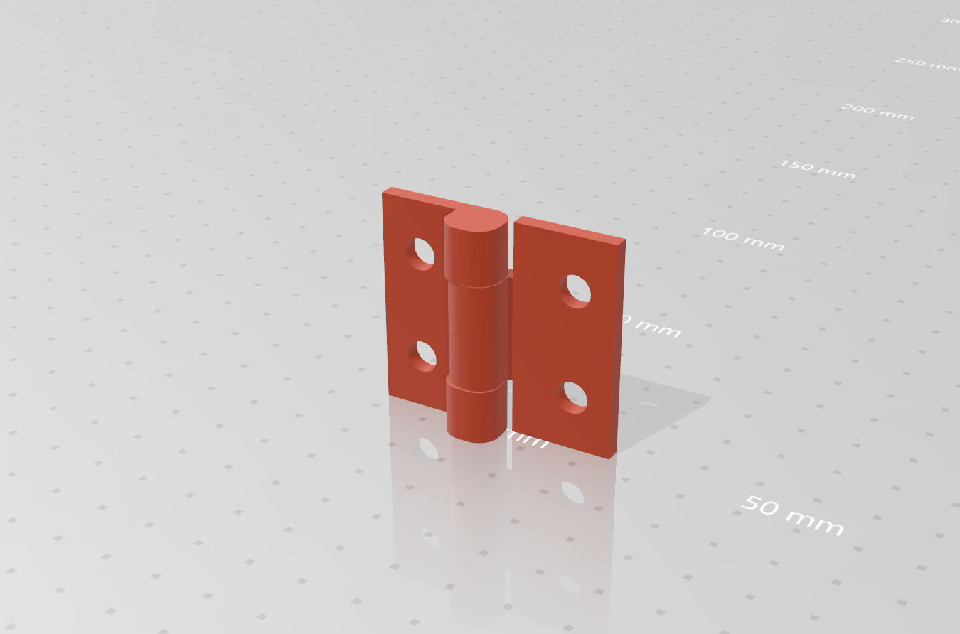 Simple One-Piece Hinge