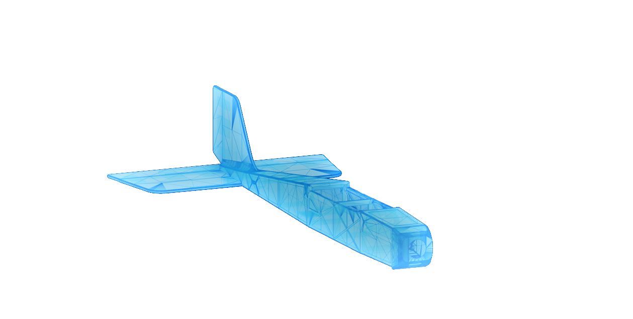 "Ugly" Stick plane (works with my 1133mm wing Design)