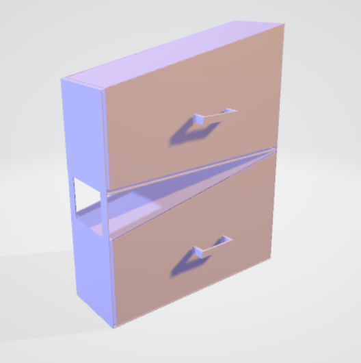 Drawer for printing supplies