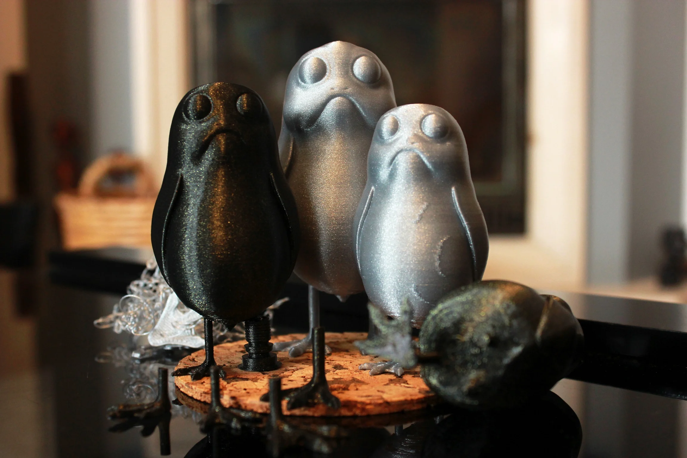 A little standing Porg