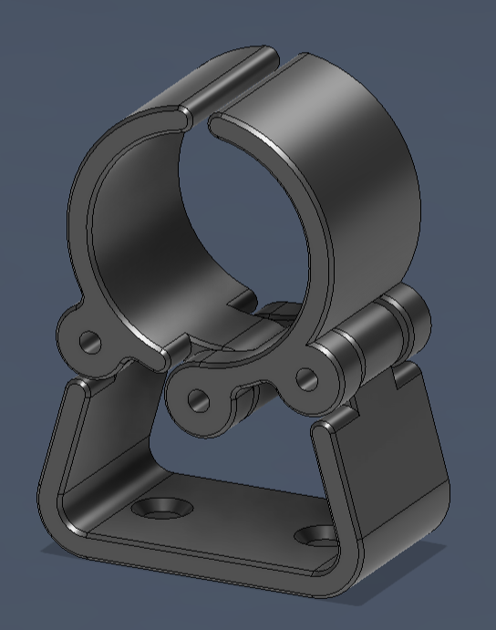 Long gun clamp