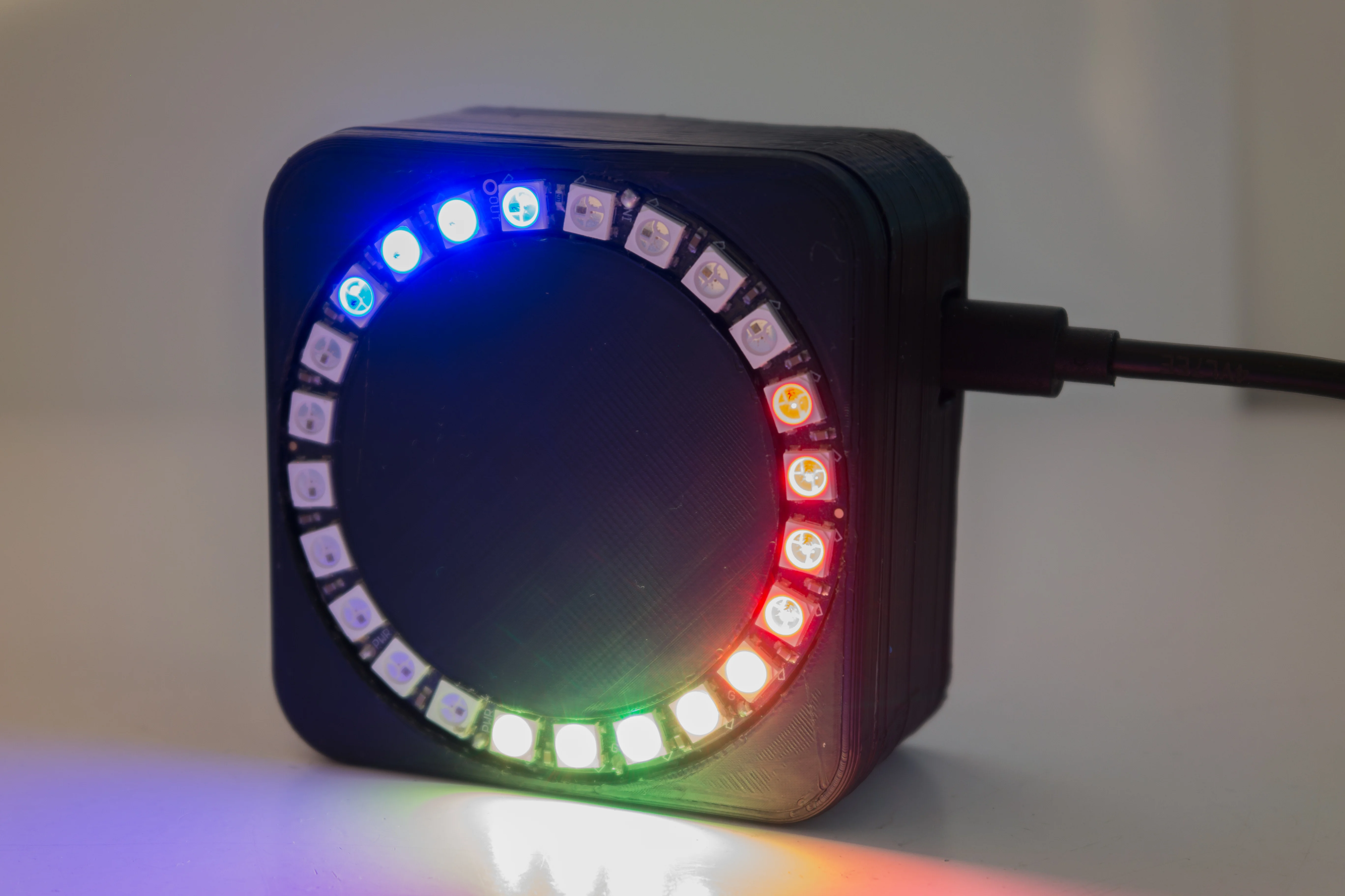 RGB LED Analog Clock