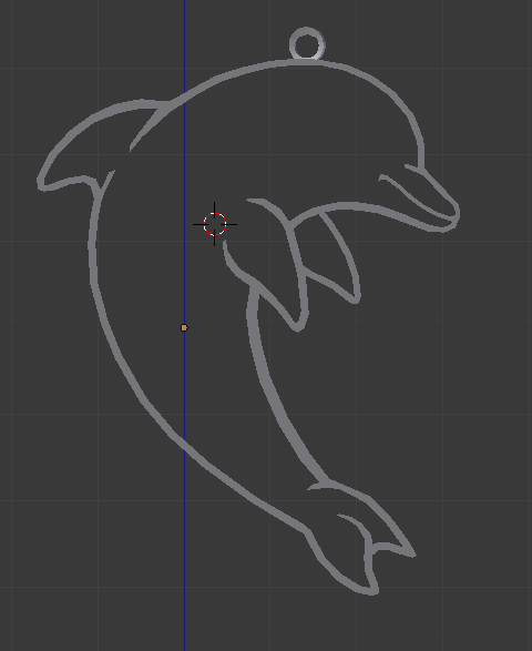 pendentif dauphin