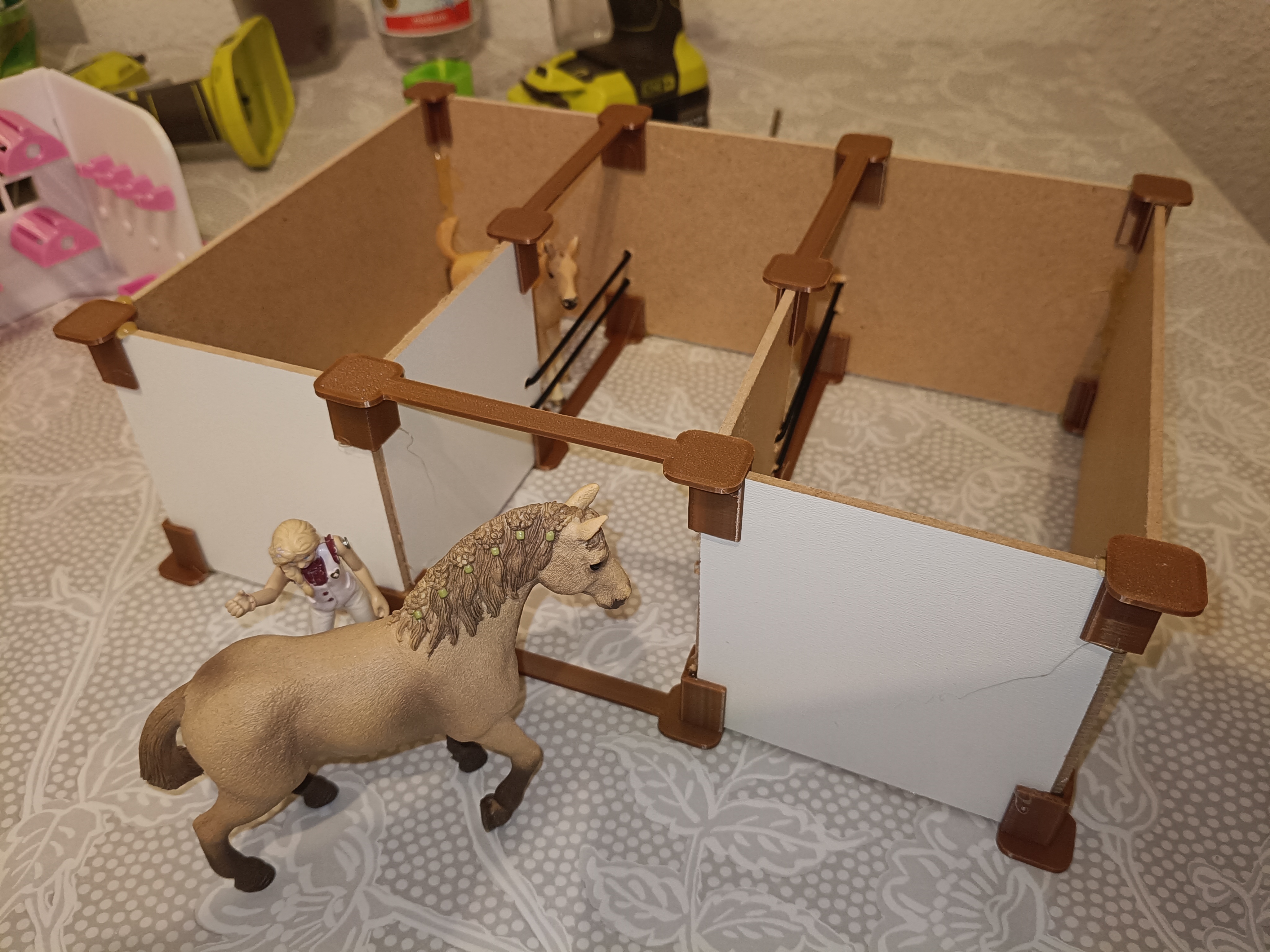 Schleich Horseclub Stall Pferdestall Playmobil / Schleich Horse Club Stable Horse Stable Playmobil