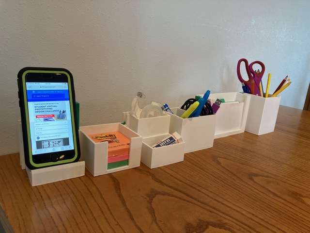 Modular Desk Organizer #studentdesignchallege