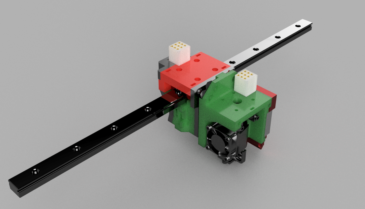 Hypercube Fusion (Linear rail and tool changer)