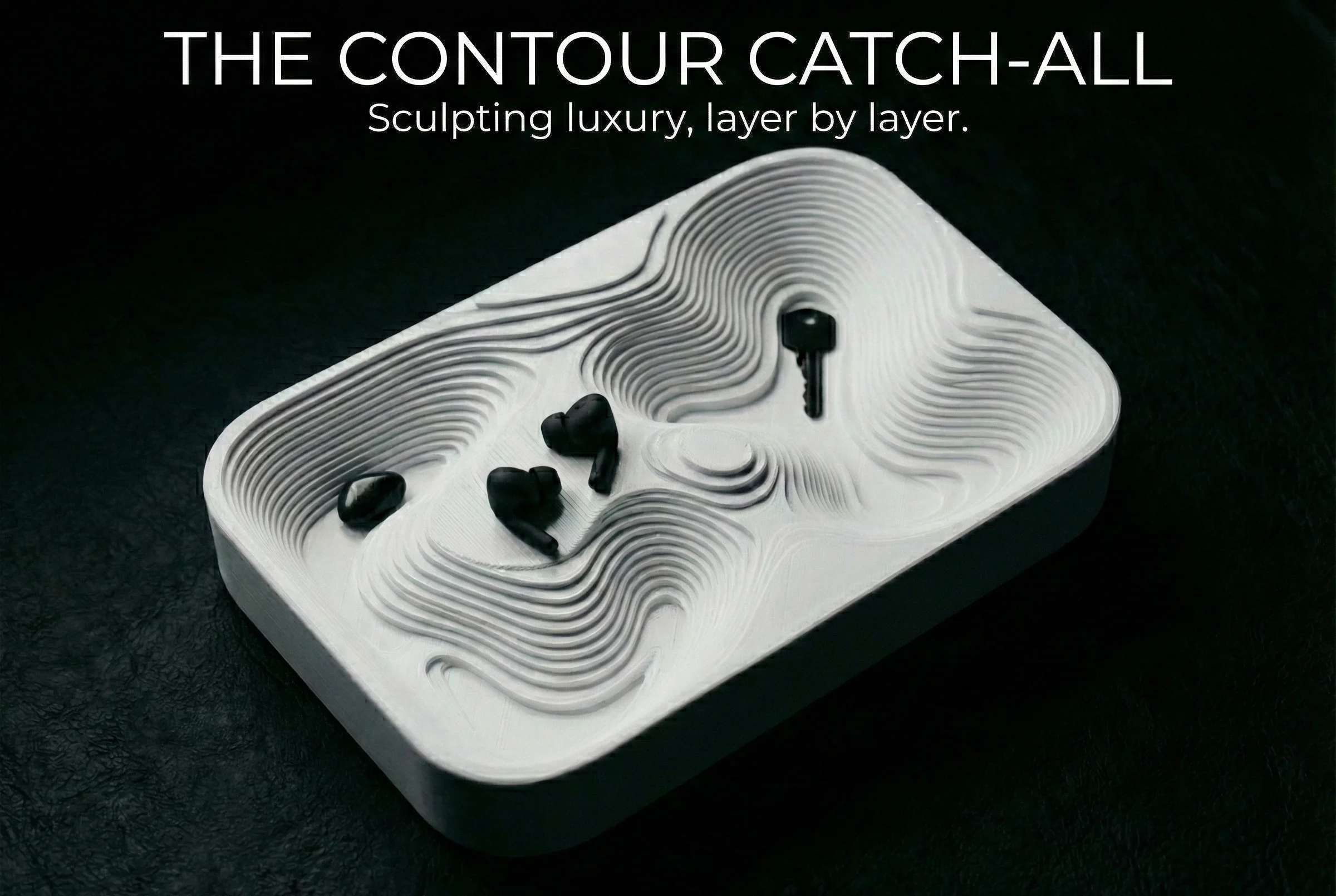 Contour Catch-All - Luxury Tray Decor