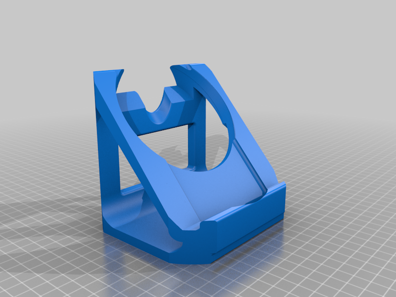 Phonestand with integrated Samsung fast charger