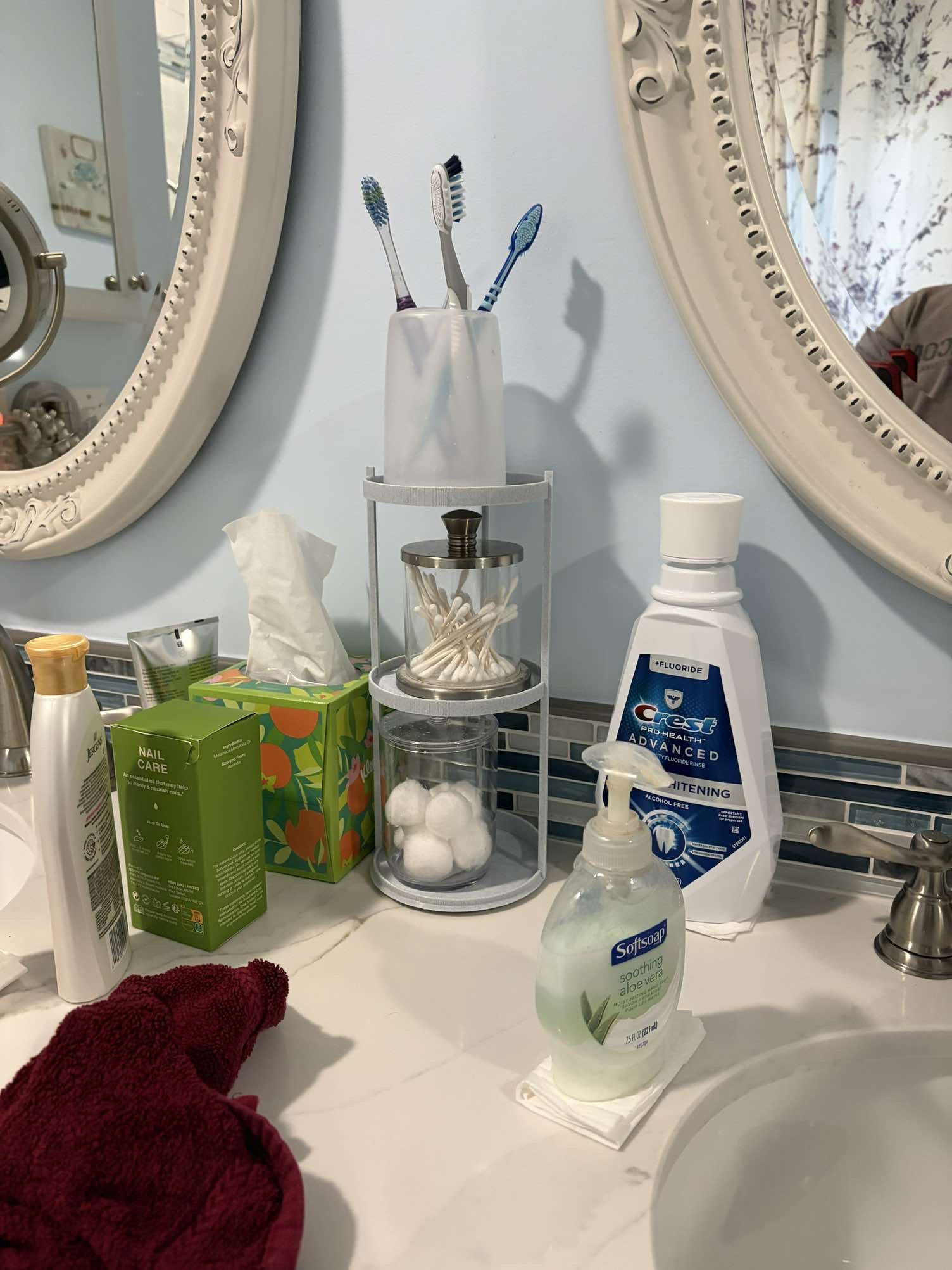 Bathroom Vanity Storage Tower