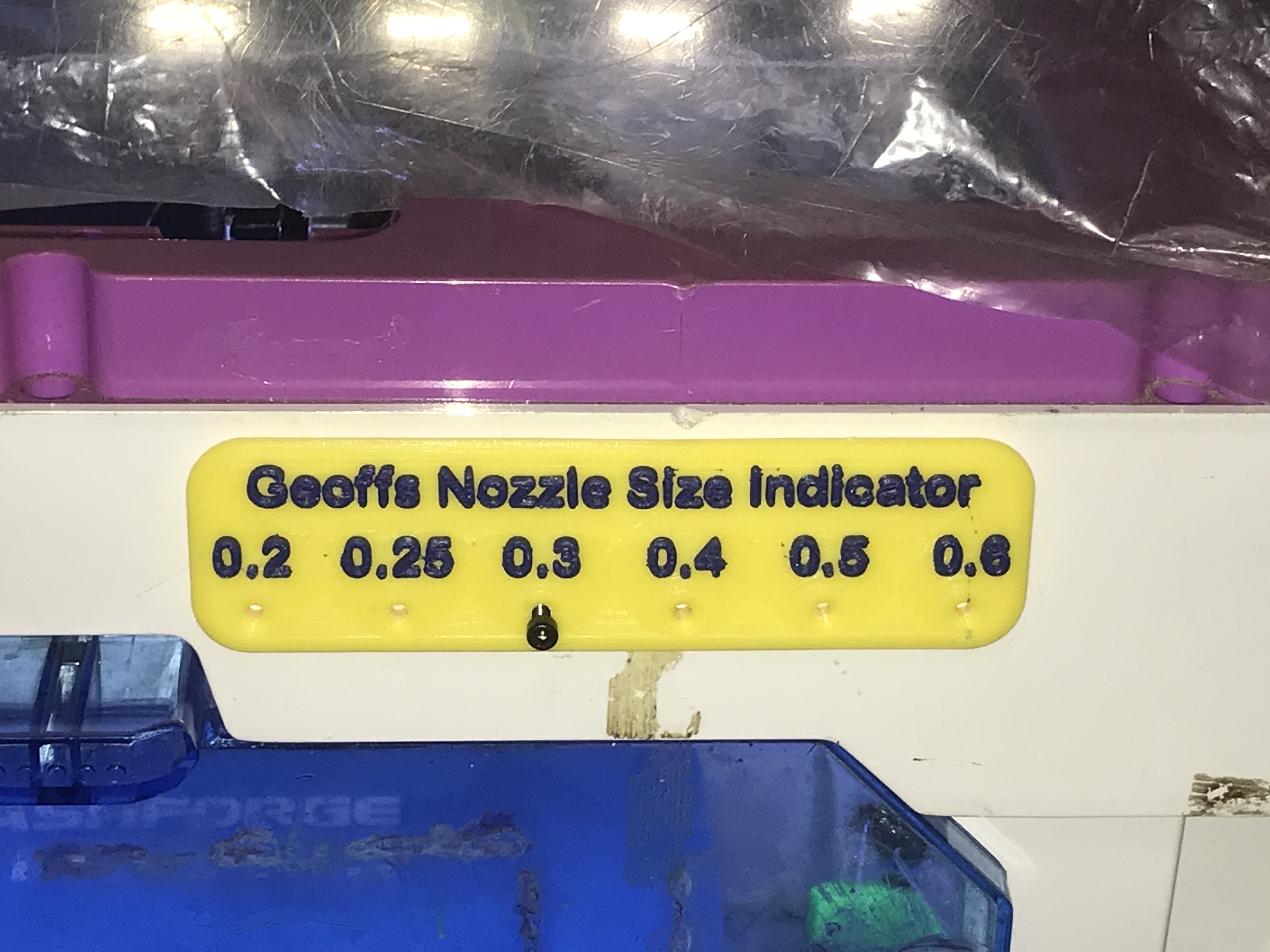 Geoffs Nozzle Size Indicator
