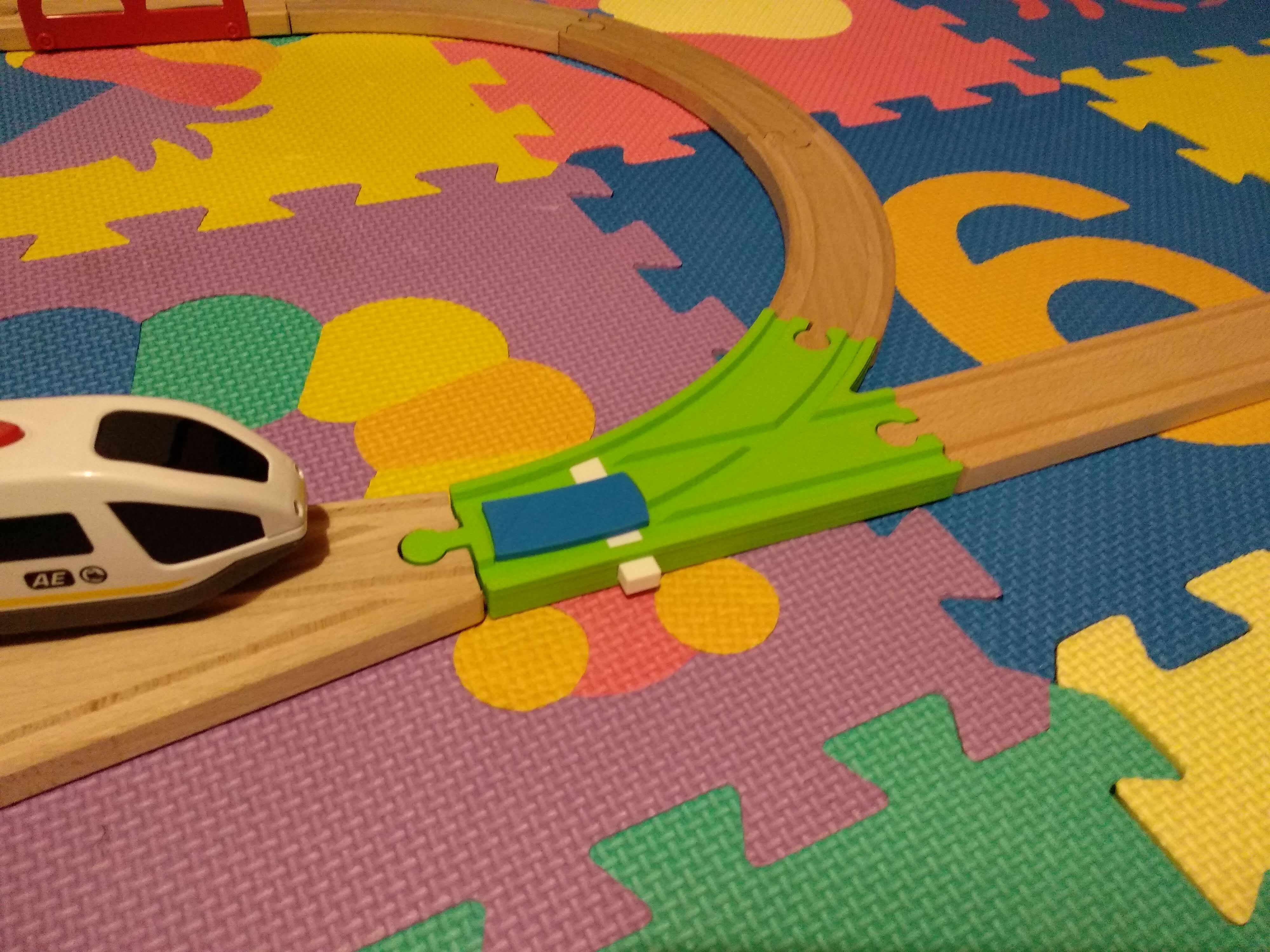 Ikea Lillabo adjustable turnout