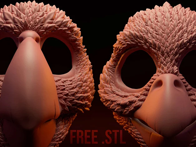 Birds Masks - Moving Jaw
