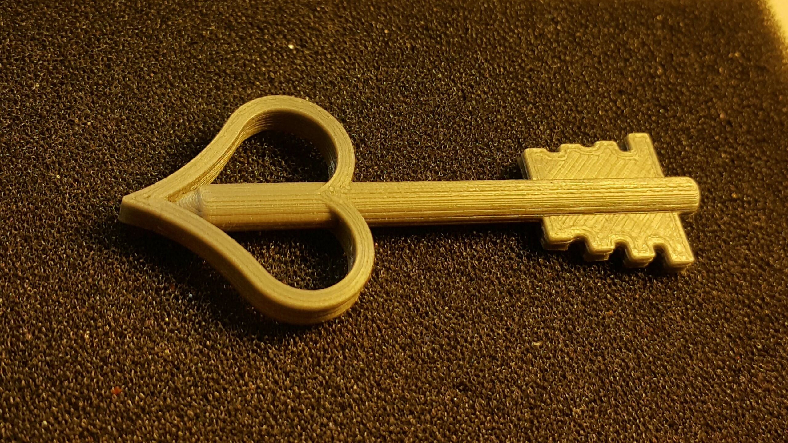 la clef de la flèche du coeur - key to the heart of the arrow