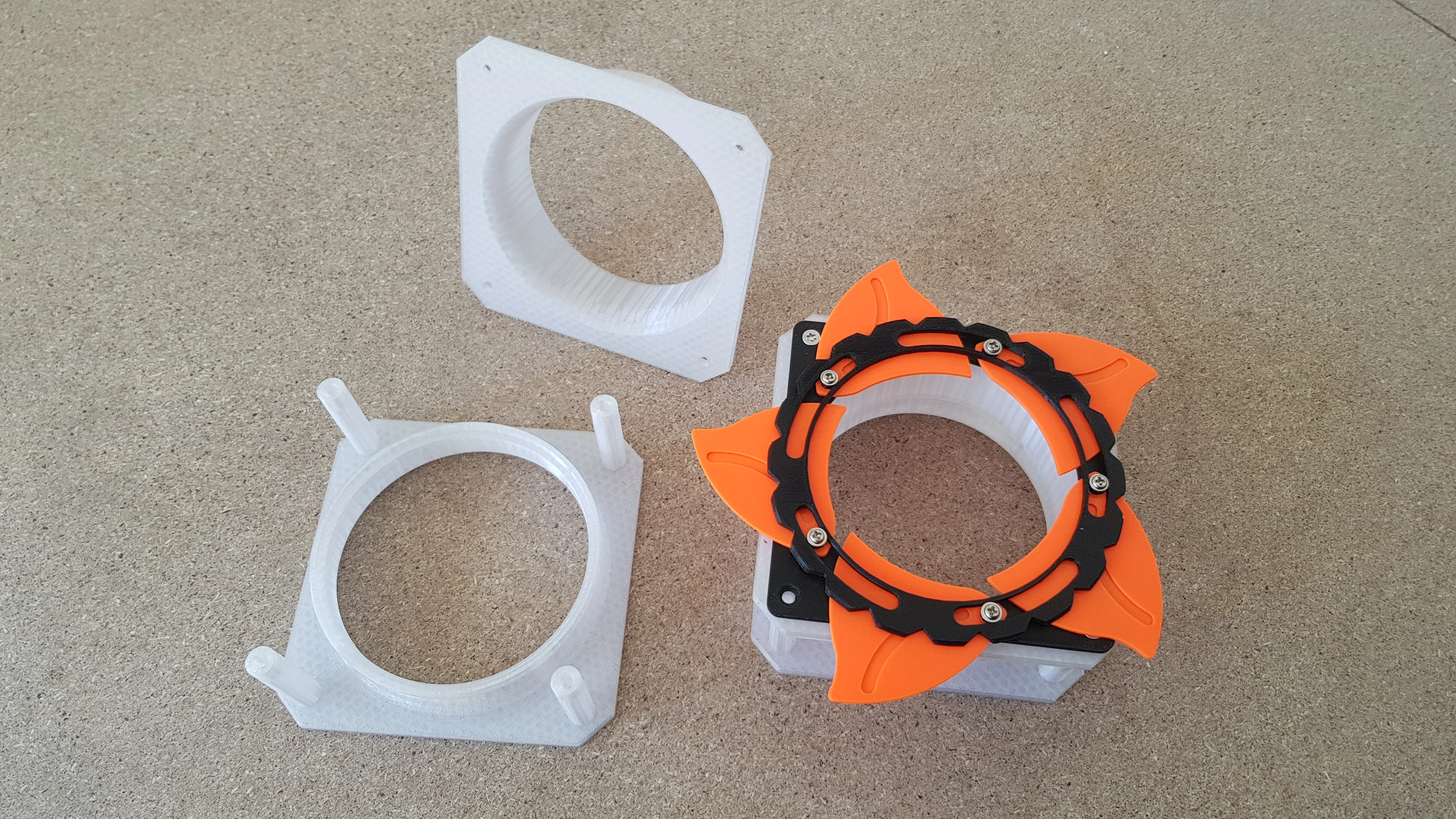 Tunnel for "120mm Fan Aperture Door"