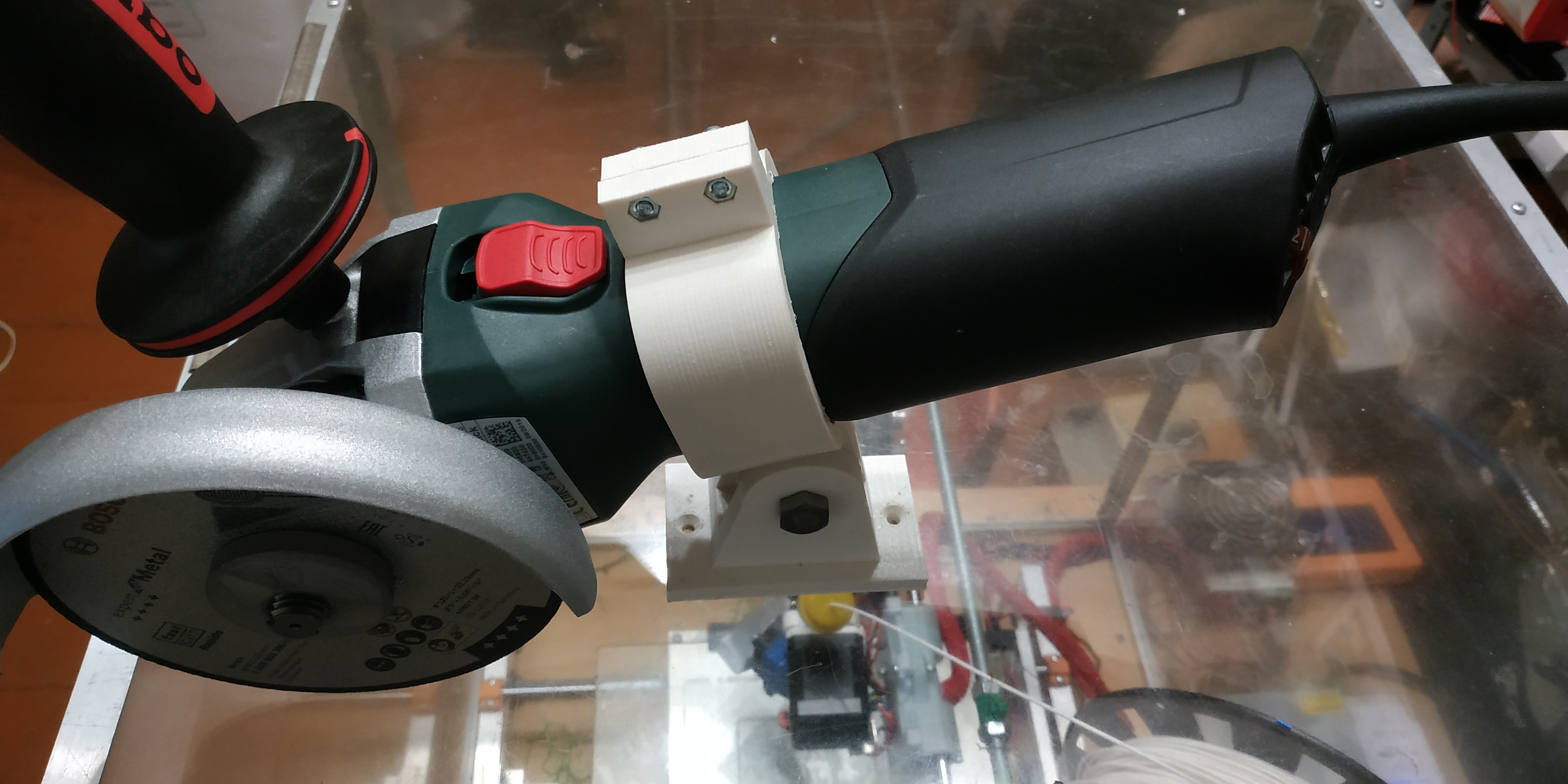 Pivoting Angle Grinder Stand for Metabo WEV 10-125 Quick (60038800)