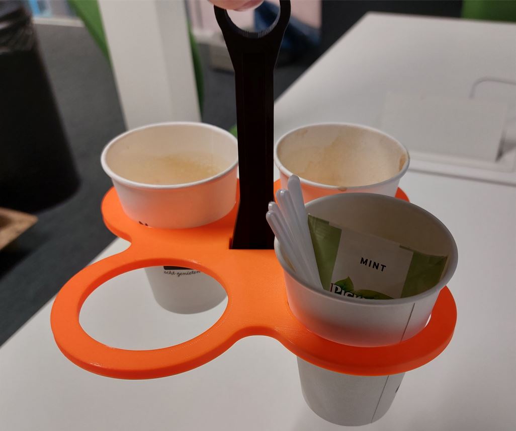 Coffee cup holder