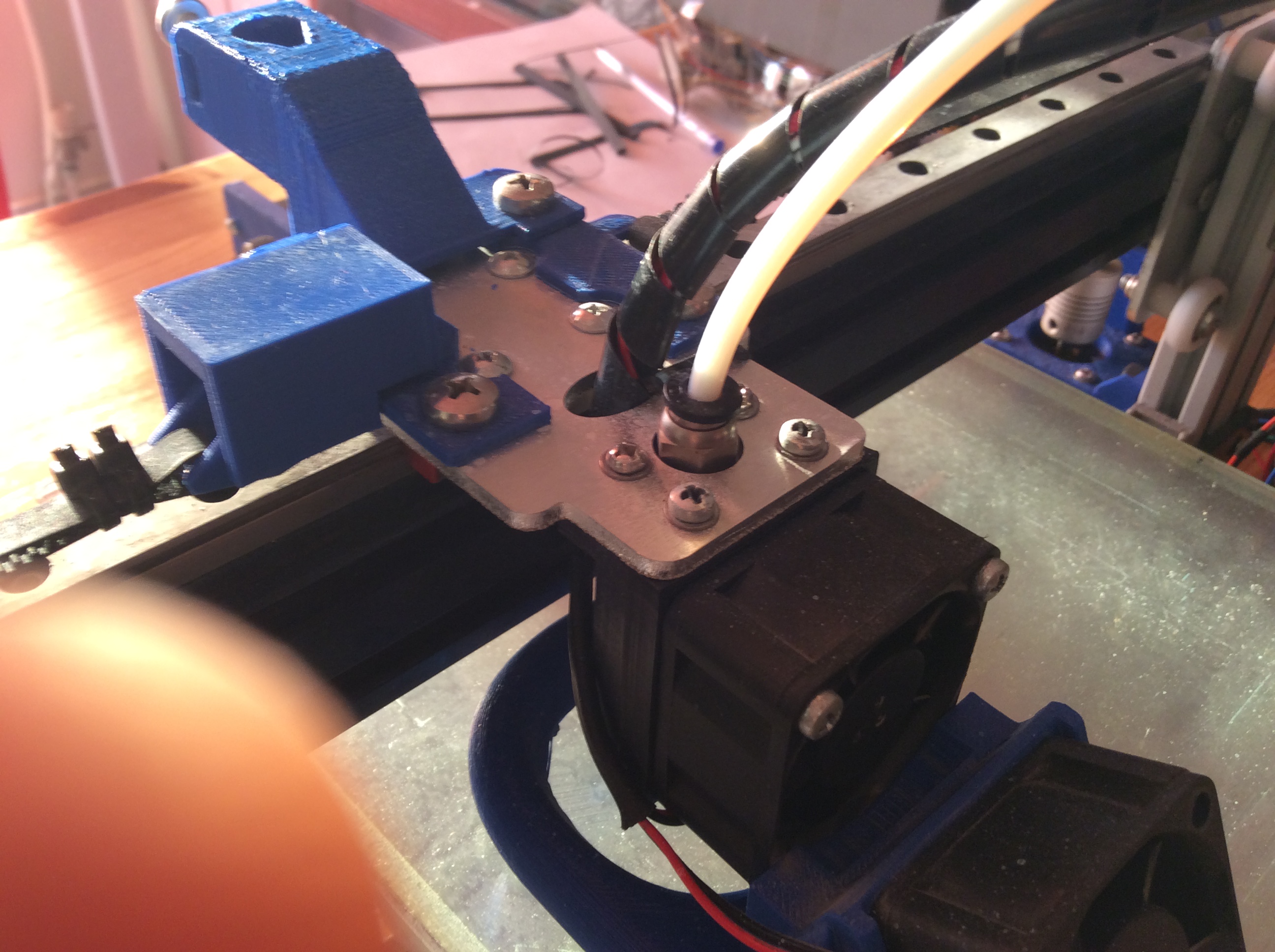 Anet A2 X axis Tensioner and belt clamp for MGN12 rail
