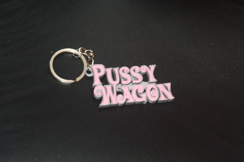 Pussy Wagon Keychain