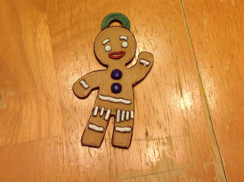 Gingerbread Man Ornament
