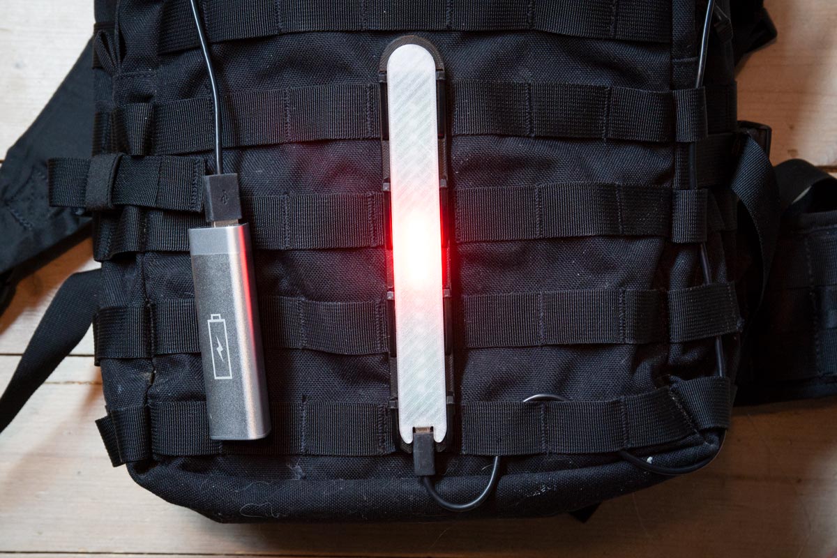 Molle/Textile Mount for "Larson Scanner 2" Light