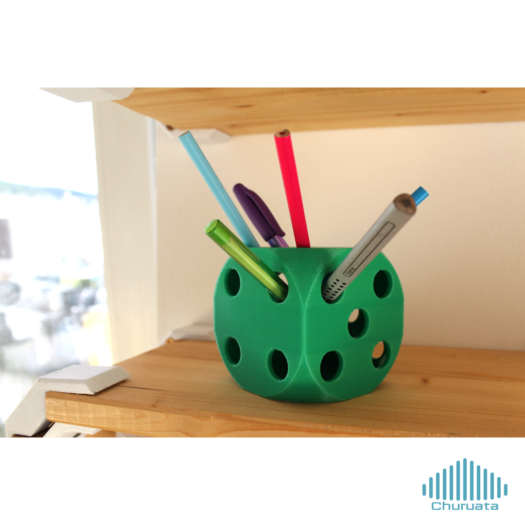 Dice Pencil Holder